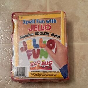 JELL-O Alphabet Jigglers Molds - Colorful Learning Fun